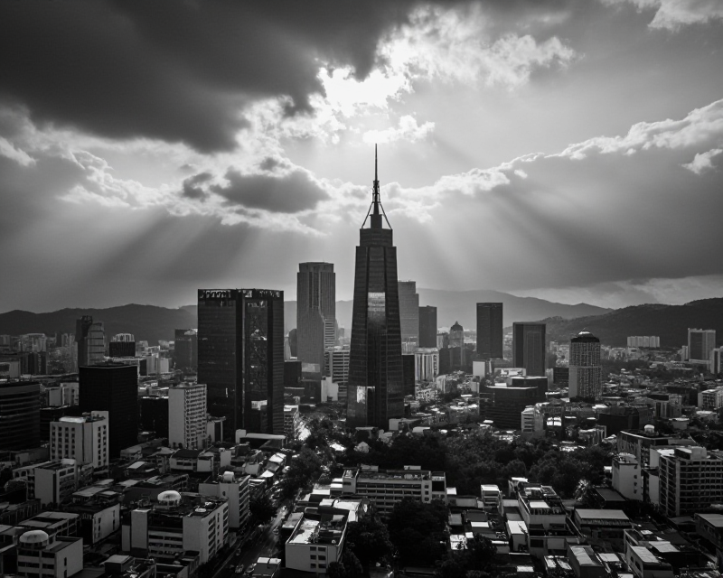 Moody Seoul Sky