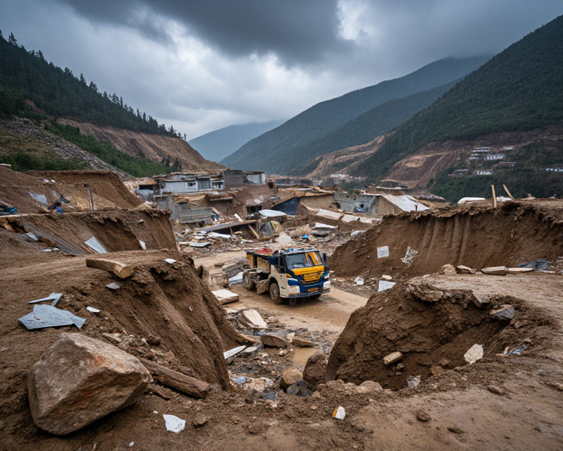 Nepal Flood Site