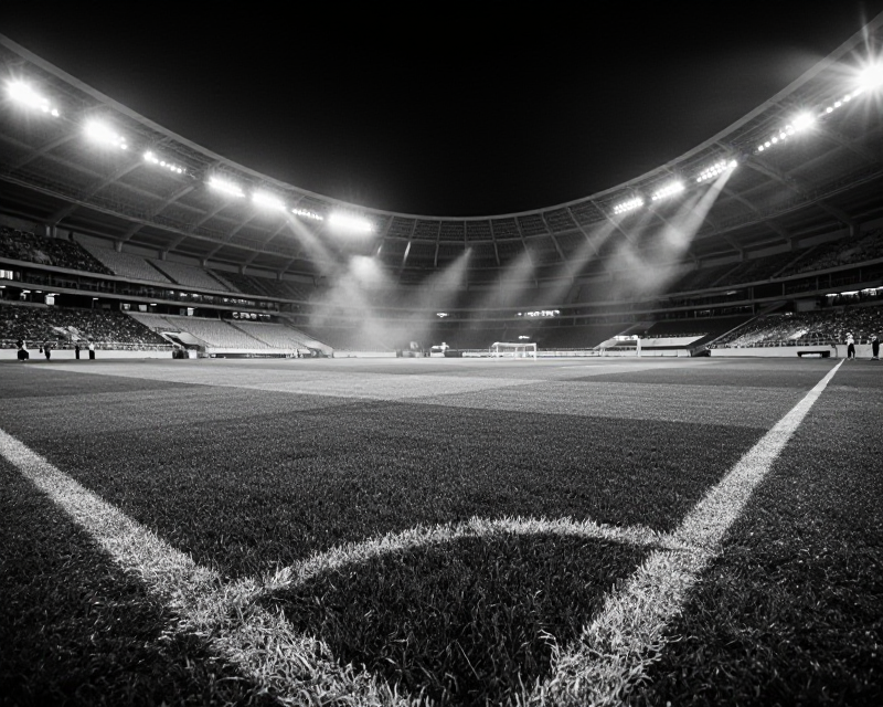 Football Stadium Night Atmosphere
