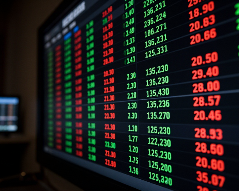 Stock Market Ticker Display