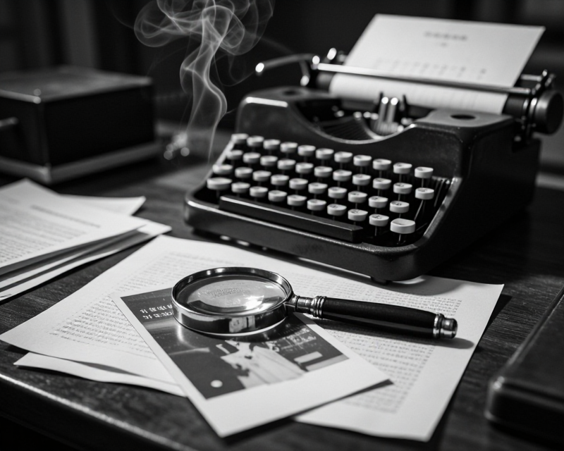 Cinematic Noir Scene