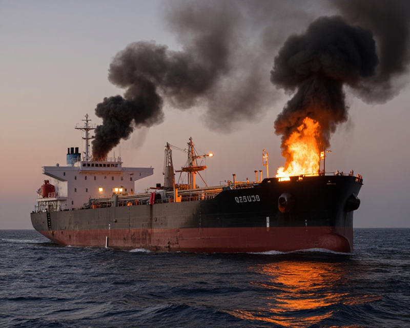 Cinematic Tension in Strait of Hormuz