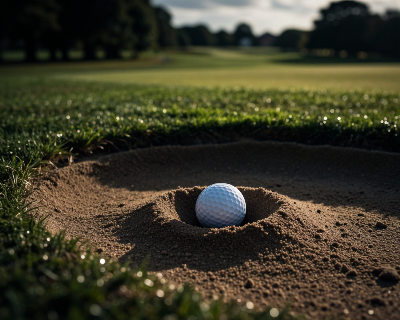 Golf Bunker Drama