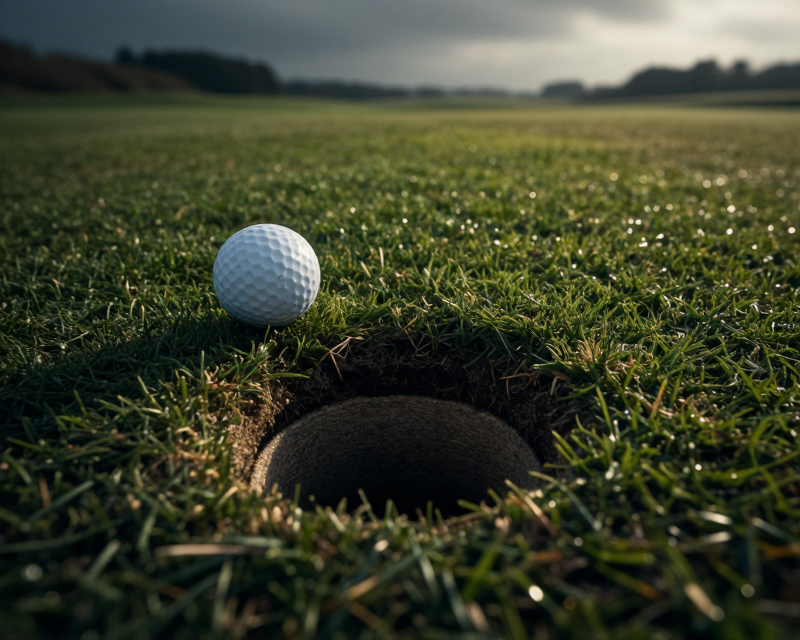 Cinematic Golf Scene