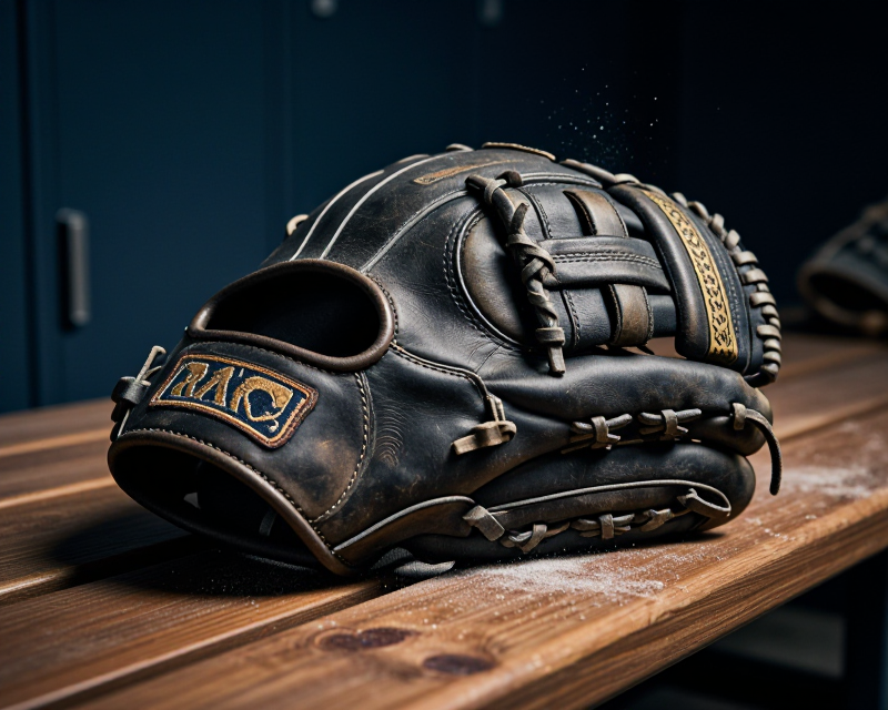 Baseball Glove Detail
