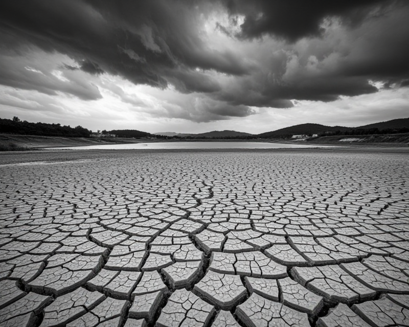Drought and Rain Concept