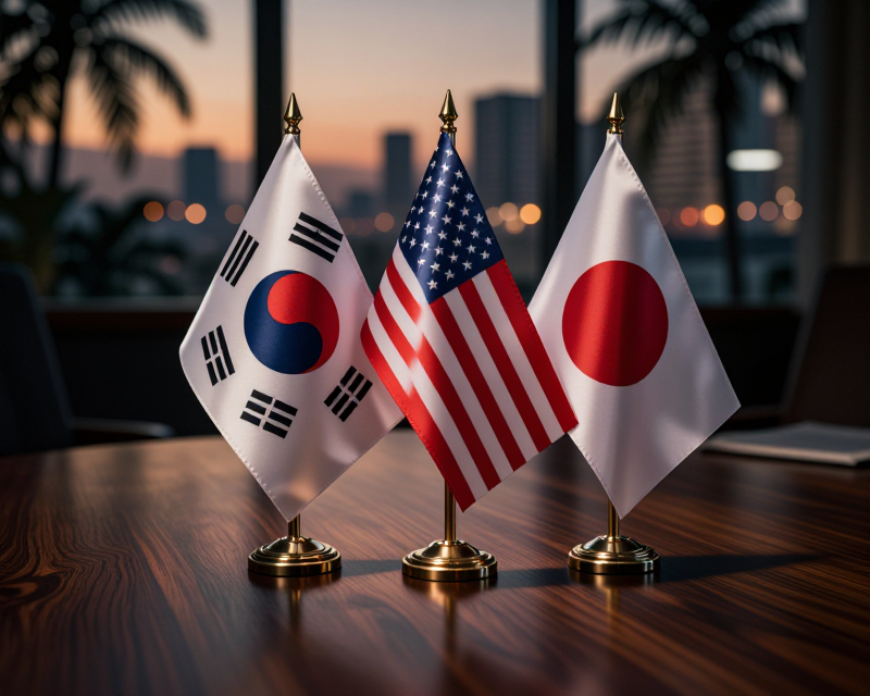 Diplomatic meeting atmosphere in Manila